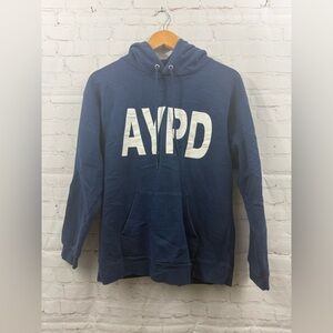 Highland Park Baptist Church “AYPD” Hoodie Adult Size Small Blue Christian *READ